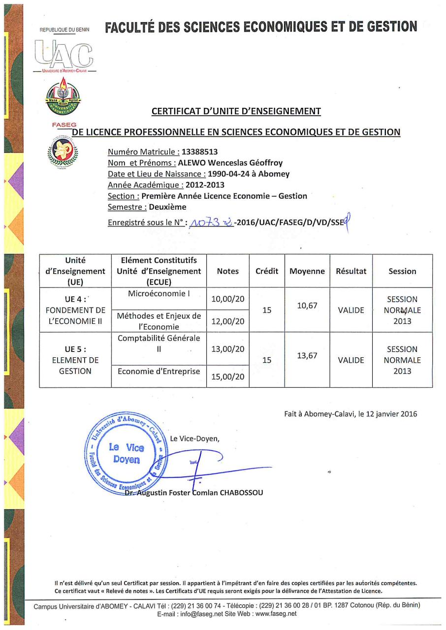 Aperçu du document CERTIFICAT UE5.pdf - page 1/1